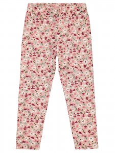 Dark Powder Pink Girls-Leggings