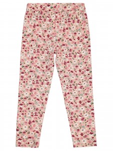 Dark Powder Pink Girls-Leggings