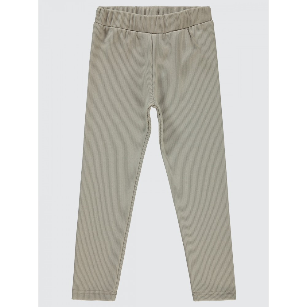 Beige Girls-Leggings Beige Girls-Leggings