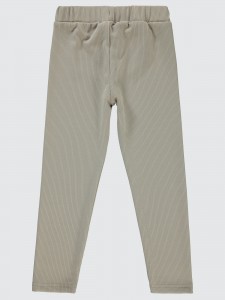 Beige Girls-Leggings