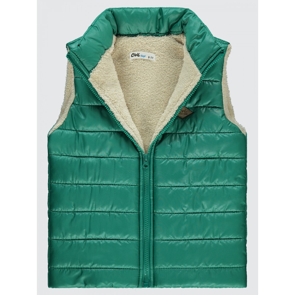 Pine Green Boys-Vest Pine Green Boys-Vest