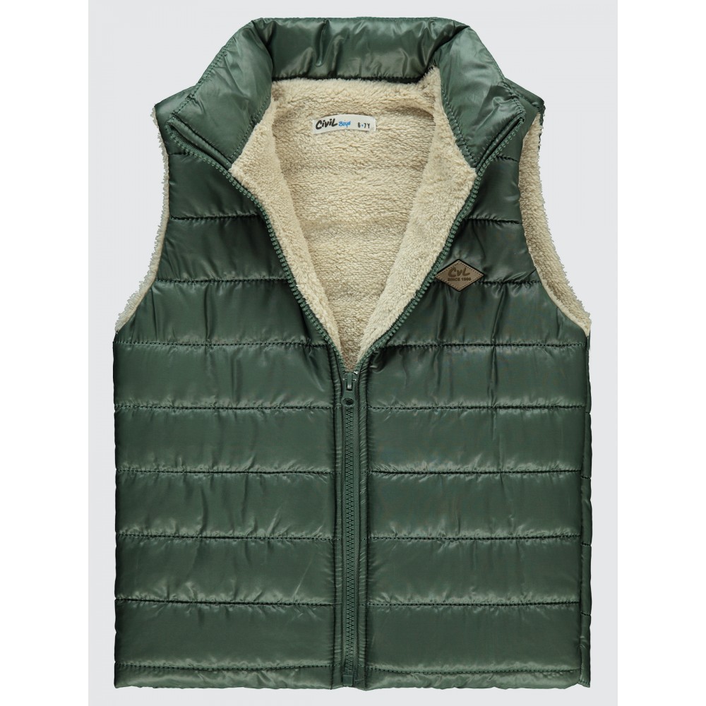Soft Khaki Boys-Vest Soft Khaki Boys-Vest