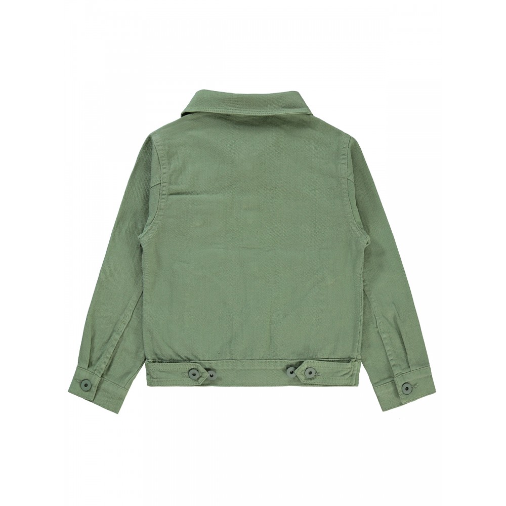 Dark Khaki Boys-Jacket Dark Khaki Boys-Jacket