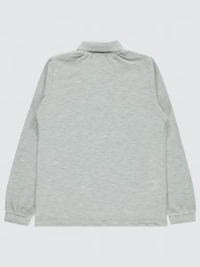 Gray Melange Boys-Sweatshirt