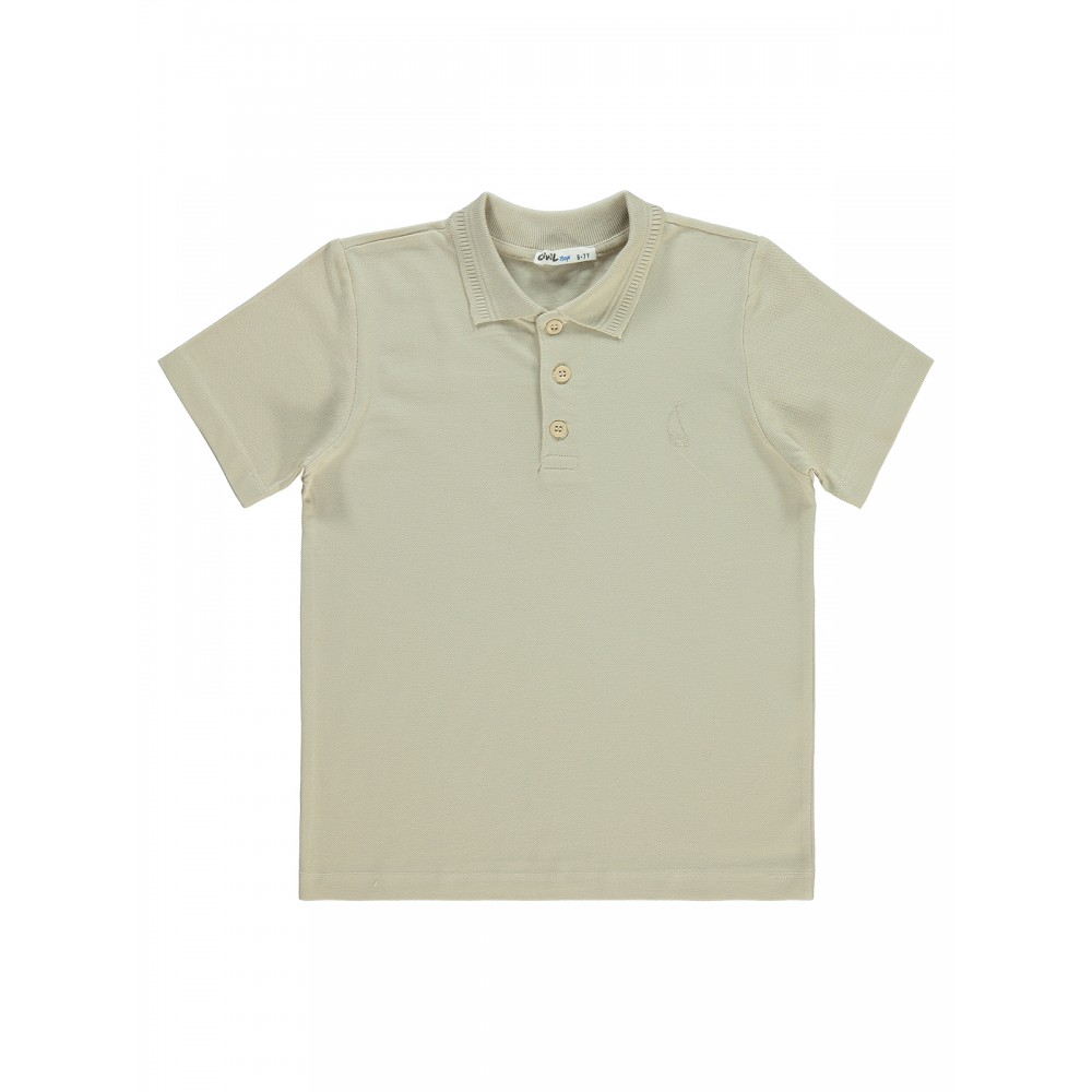 Stone Color Boys-T-Shirt Stone Color Boys-T-Shirt