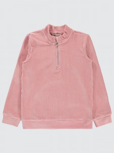 Dark Powder Pink Girls-Sweatshirt