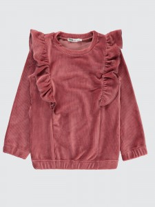 Faded Terracotta Girls-Sweatshirt