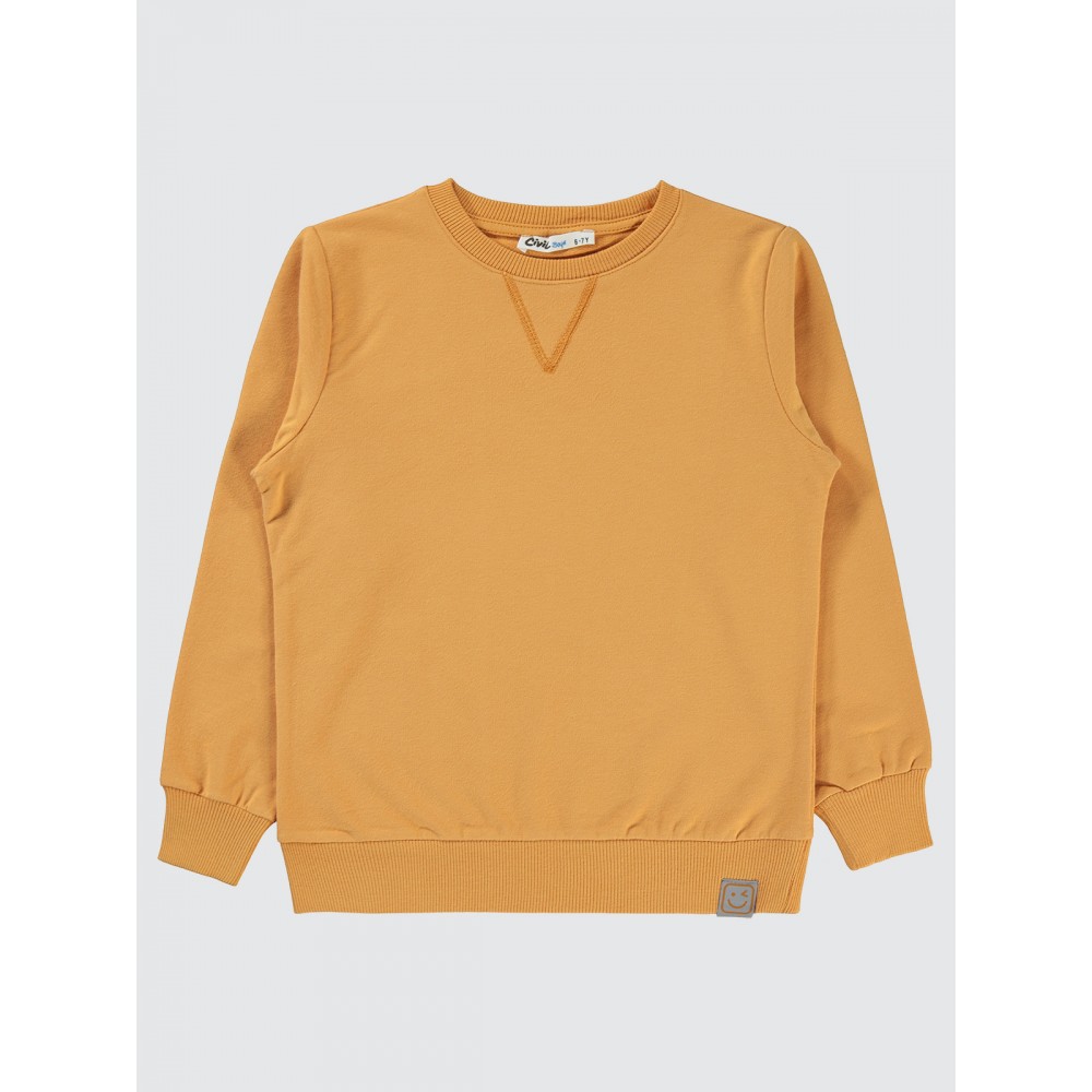 Dark Orange Boys-Sweatshirt Dark Orange Boys-Sweatshirt