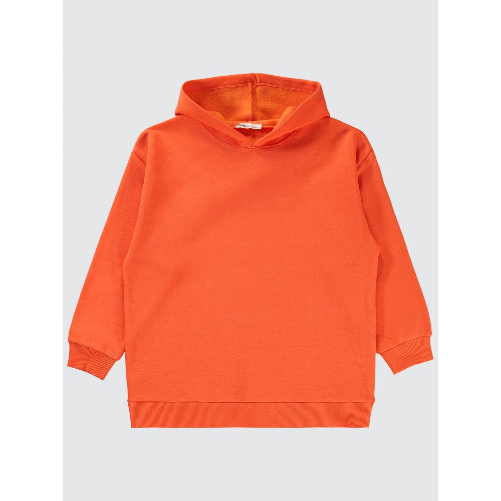 Orange Girls-Sweatshirt Orange Girls-Sweatshirt