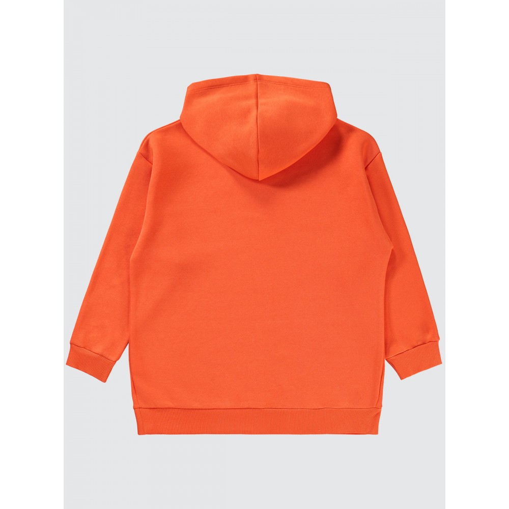 Orange Girls-Sweatshirt Orange Girls-Sweatshirt