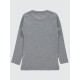 Gray Girls-Sweatshirt Gray Girls-Sweatshirt