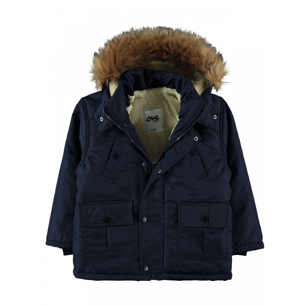Navy Boys-Coat Navy Boys-Coat