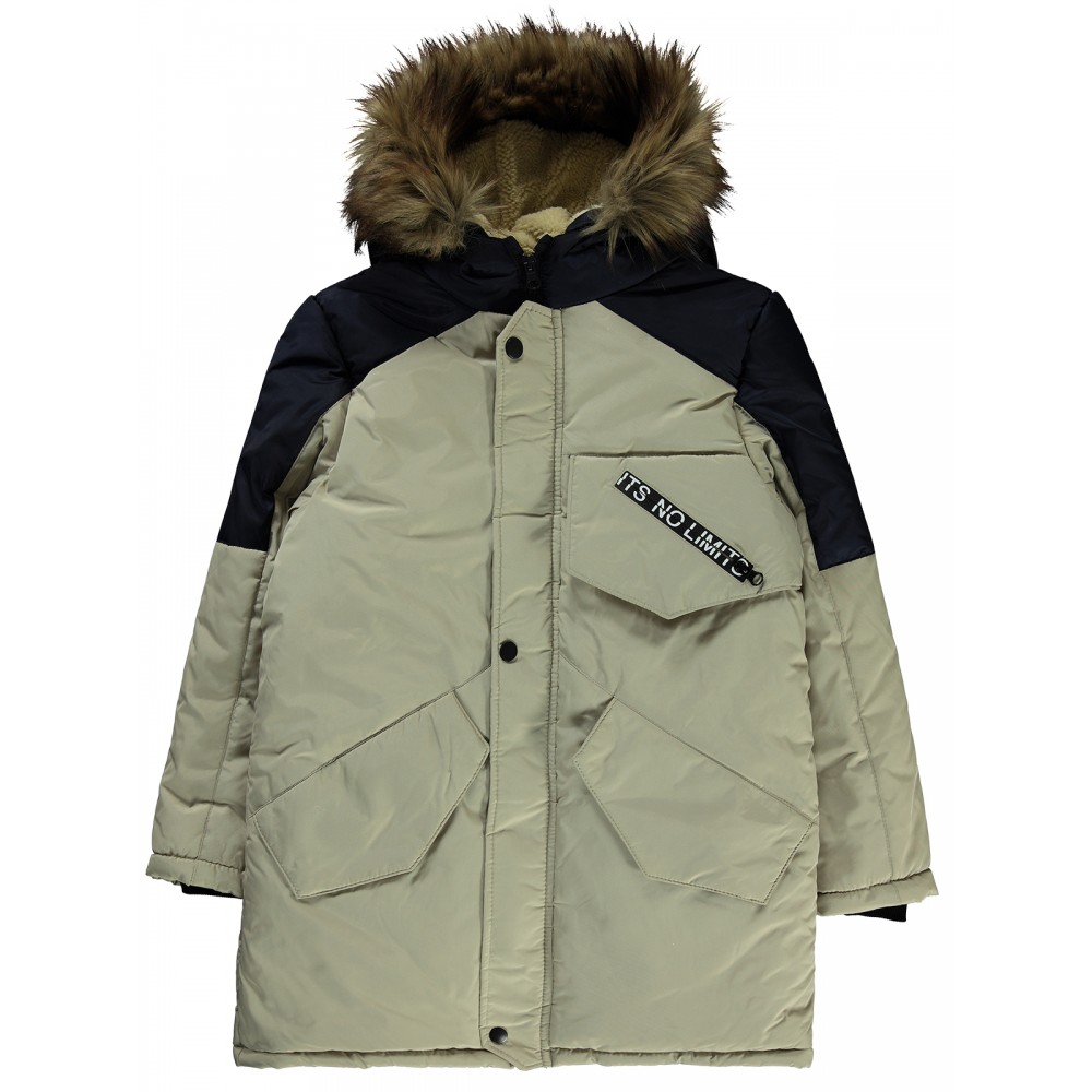 Stone Color Boys-Coat Stone Color Boys-Coat