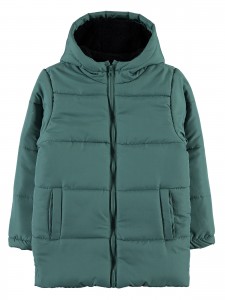 Soft Khaki Boys-Coat