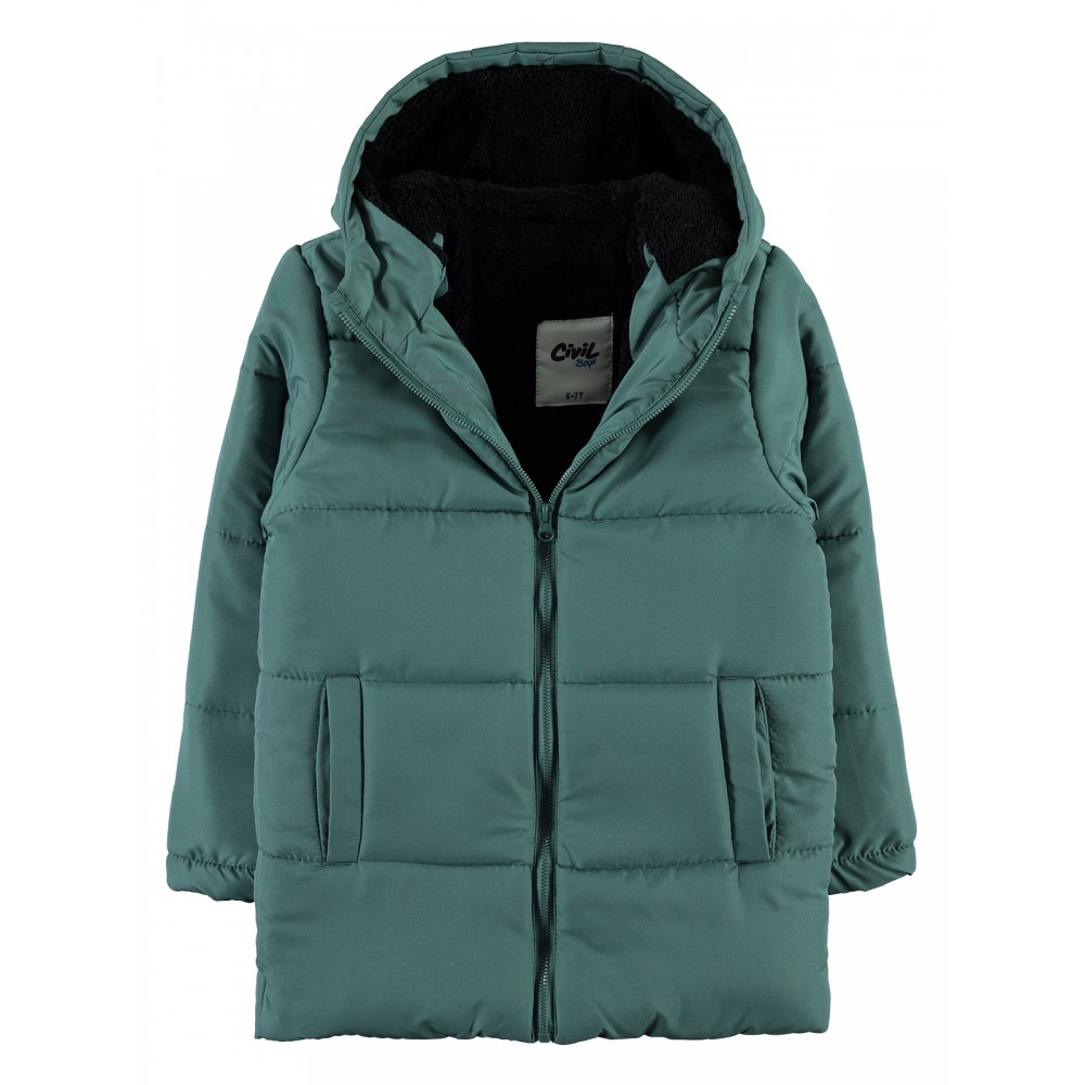 Soft Khaki Boys-Coat Soft Khaki Boys-Coat