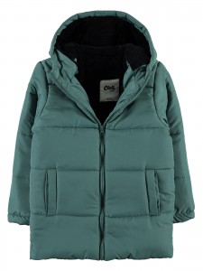 Soft Khaki Boys-Coat