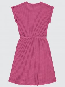 Amaranth Color Girls-Dress and Overall