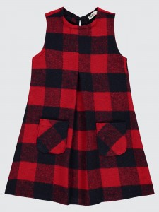 Red Girls-Dress and Overall