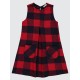 Red Girls-Dress and Overall Red Girls-Dress and Overall
