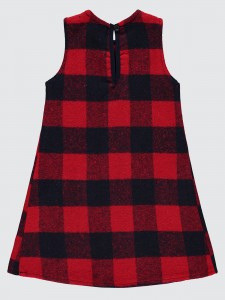 Red Girls-Dress and Overall