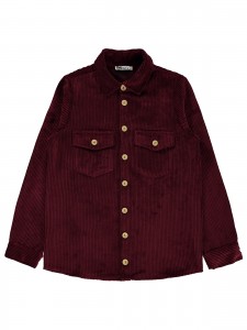 Burgundy Boys-Shirt