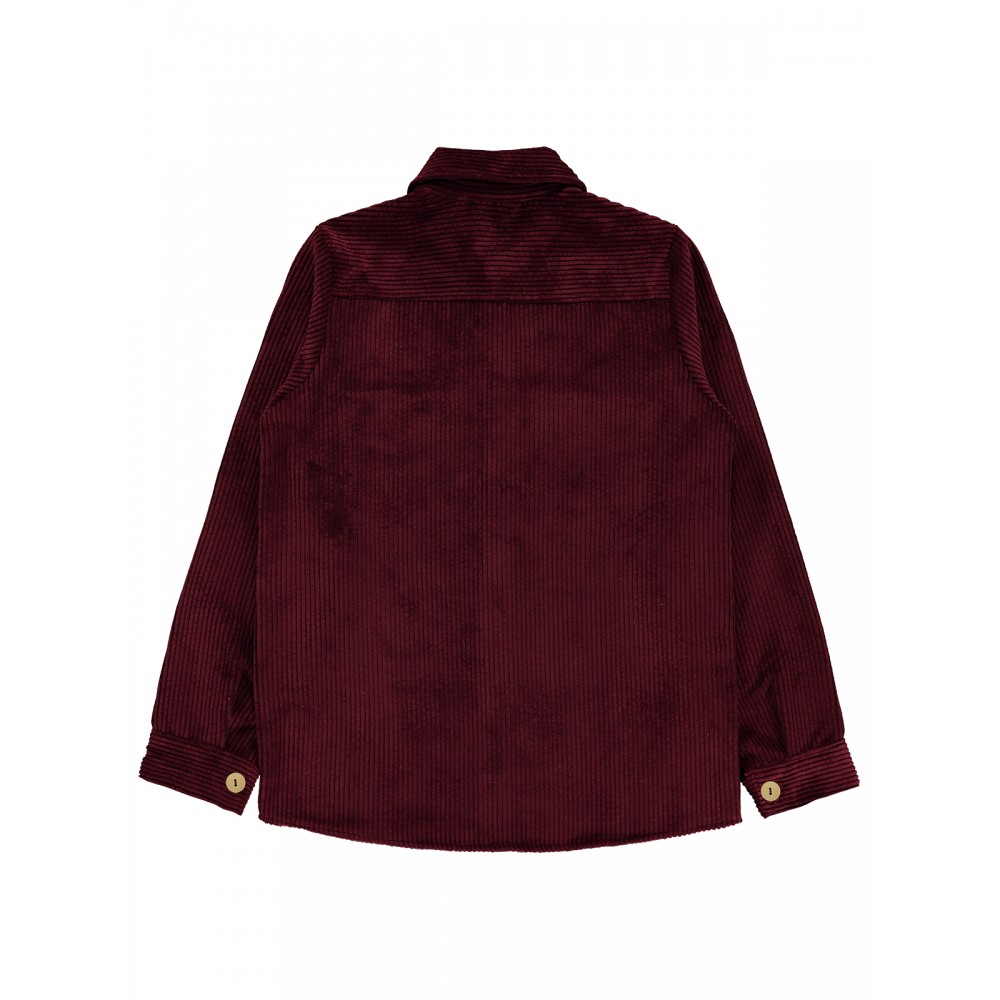 Burgundy Boys-Shirt Burgundy Boys-Shirt