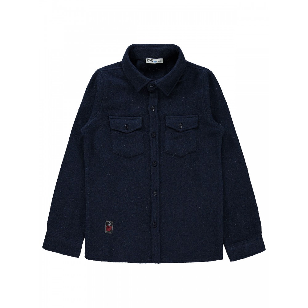 Navy Boys-Shirt Navy Boys-Shirt