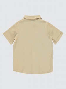 Stone Color Boys-Shirt