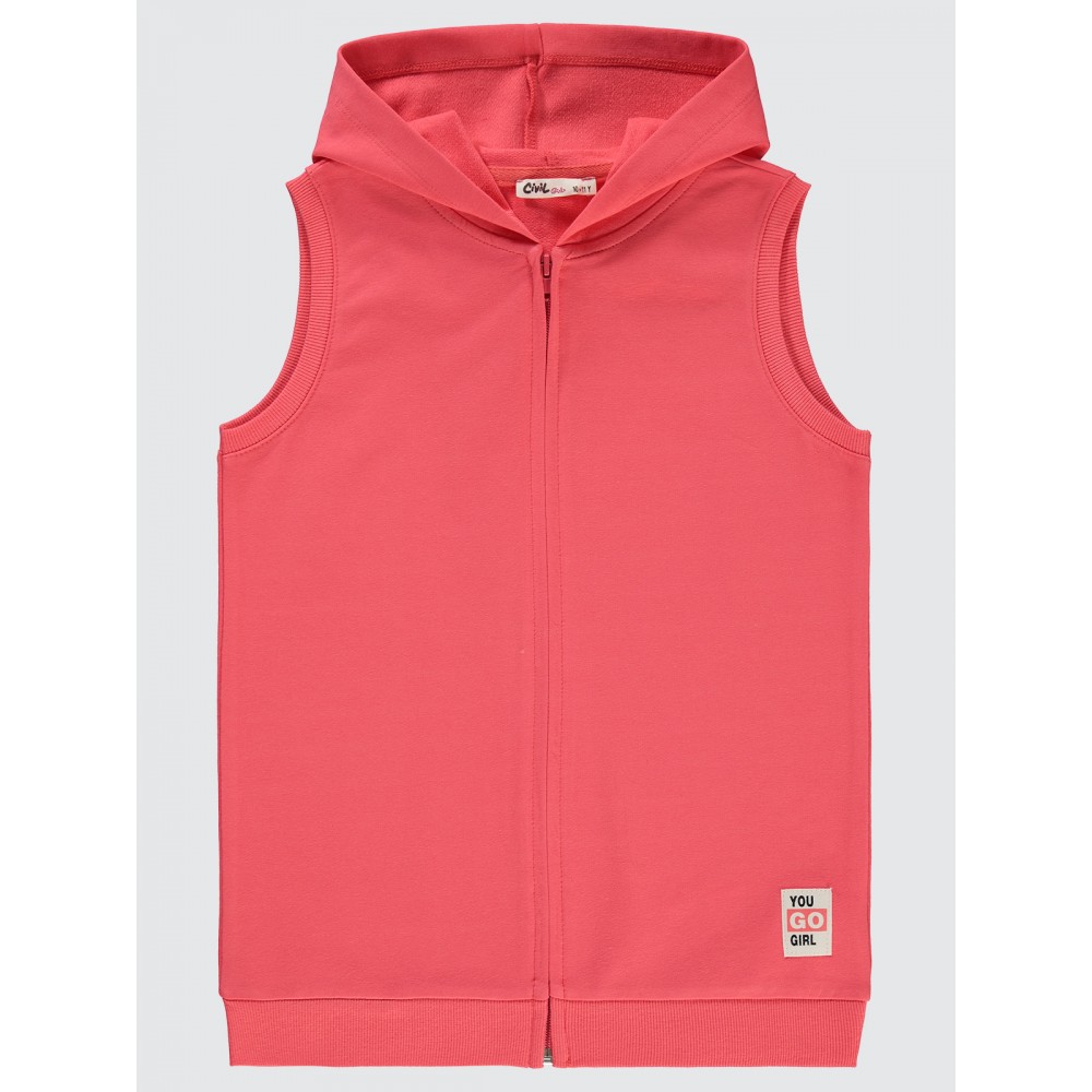 Sunset Coral Girls-Vest Sunset Coral Girls-Vest