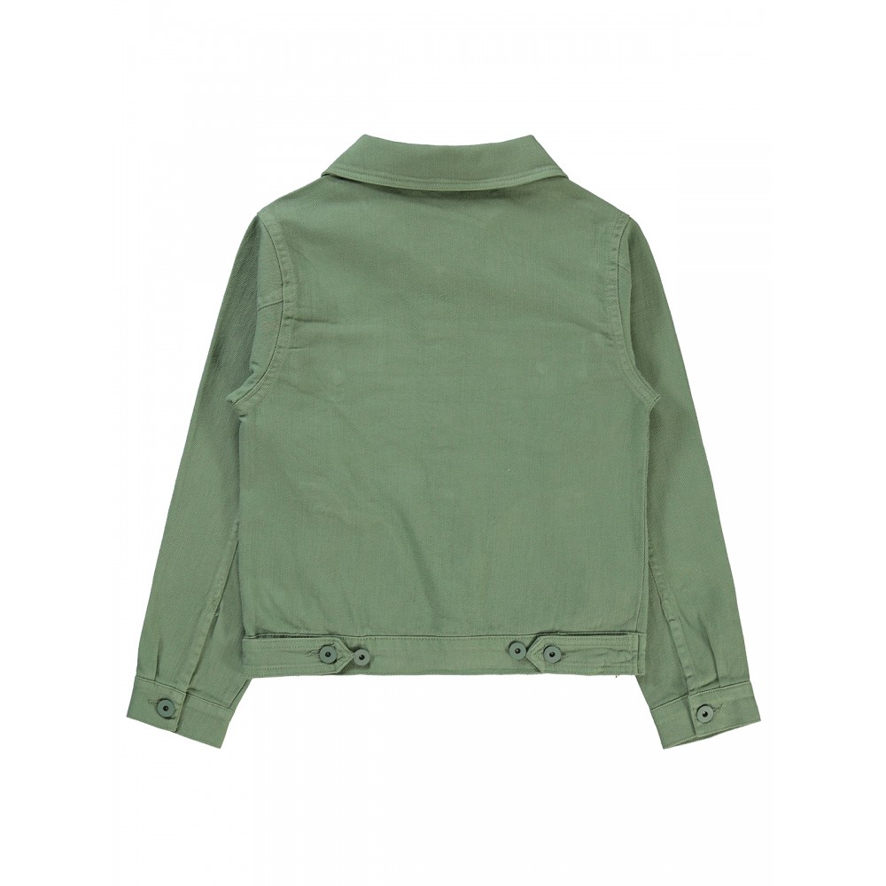 Dark Khaki Boys-Jacket Dark Khaki Boys-Jacket