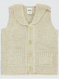 Beige Baby-Vest