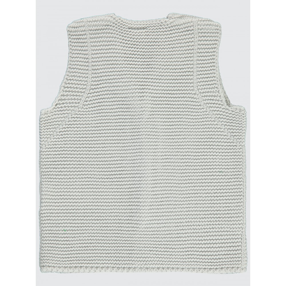 Gray Melange Baby-Vest Gray Melange Baby-Vest