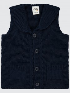 Navy Baby-Vest