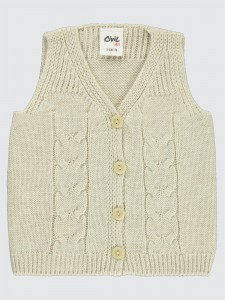 Beige Baby-Vest