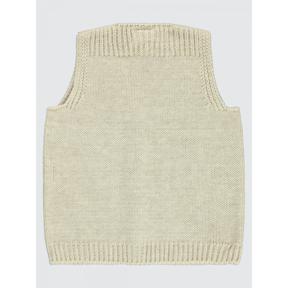 Beige Baby-Vest Beige Baby-Vest