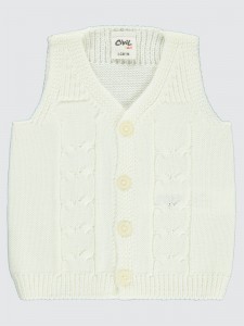 Ecru Baby-Vest