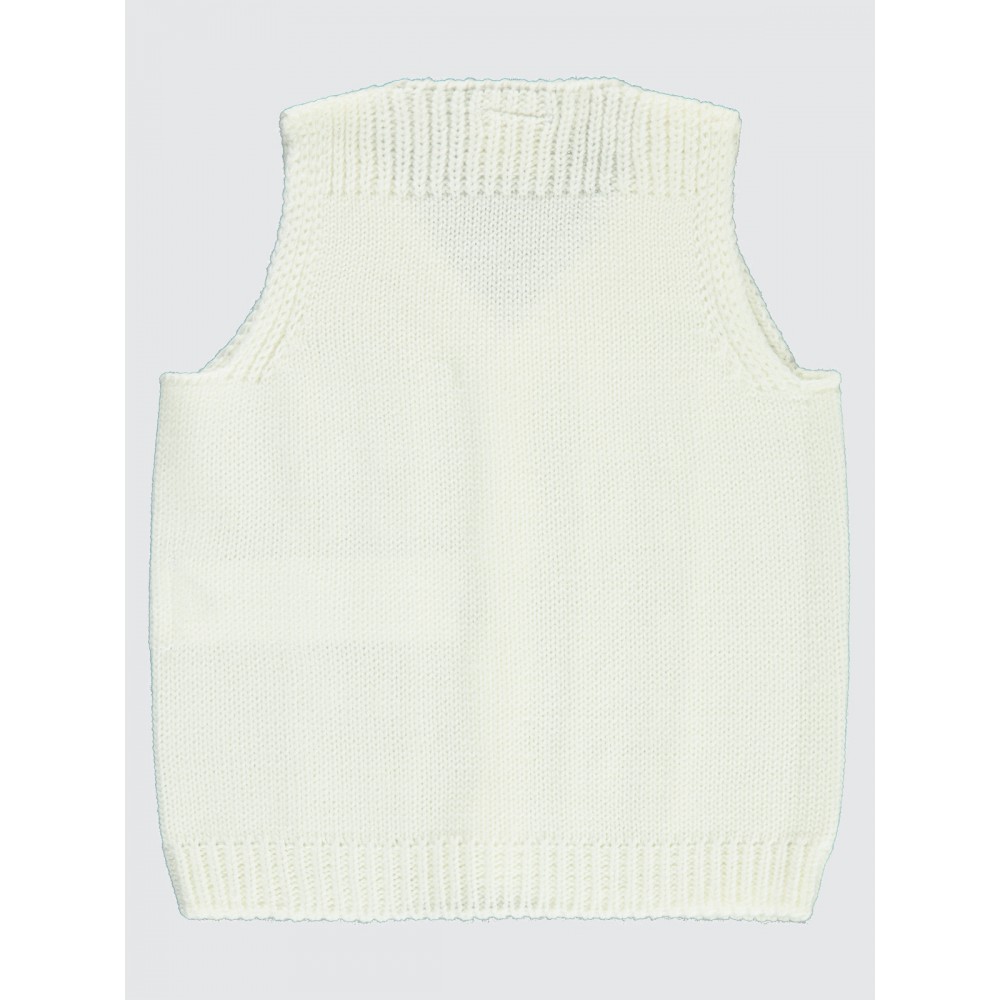 Ecru Baby-Vest Ecru Baby-Vest