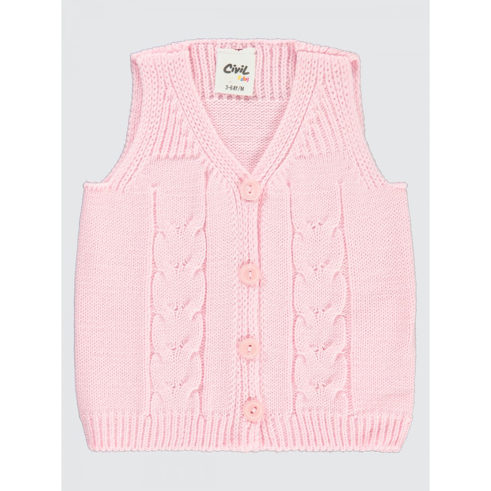 Pink Baby-Vest Pink Baby-Vest