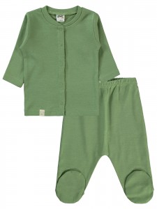 Green Almond Baby-Pajama Set