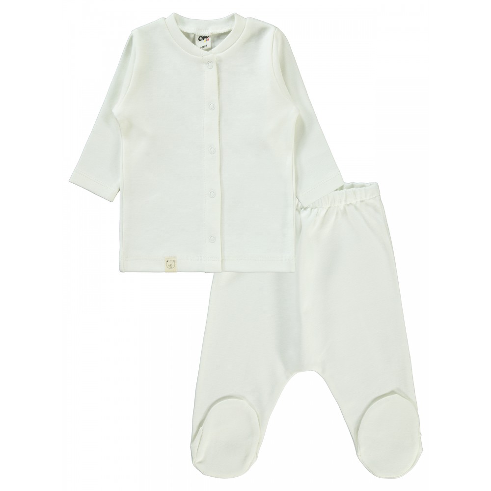 Ecru Baby-Pajama Set Ecru Baby-Pajama Set