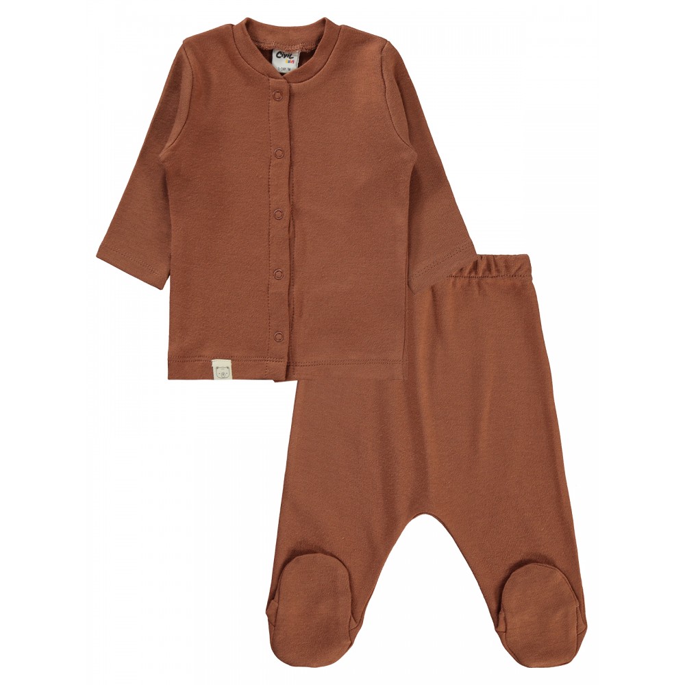 Brown Baby-Pajama Set Brown Baby-Pajama Set
