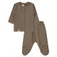 Dark Brown Baby-Pajama Set Dark Brown Baby-Pajama Set