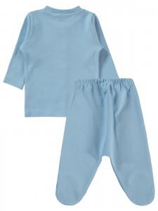 Blue Baby-Pajama Set
