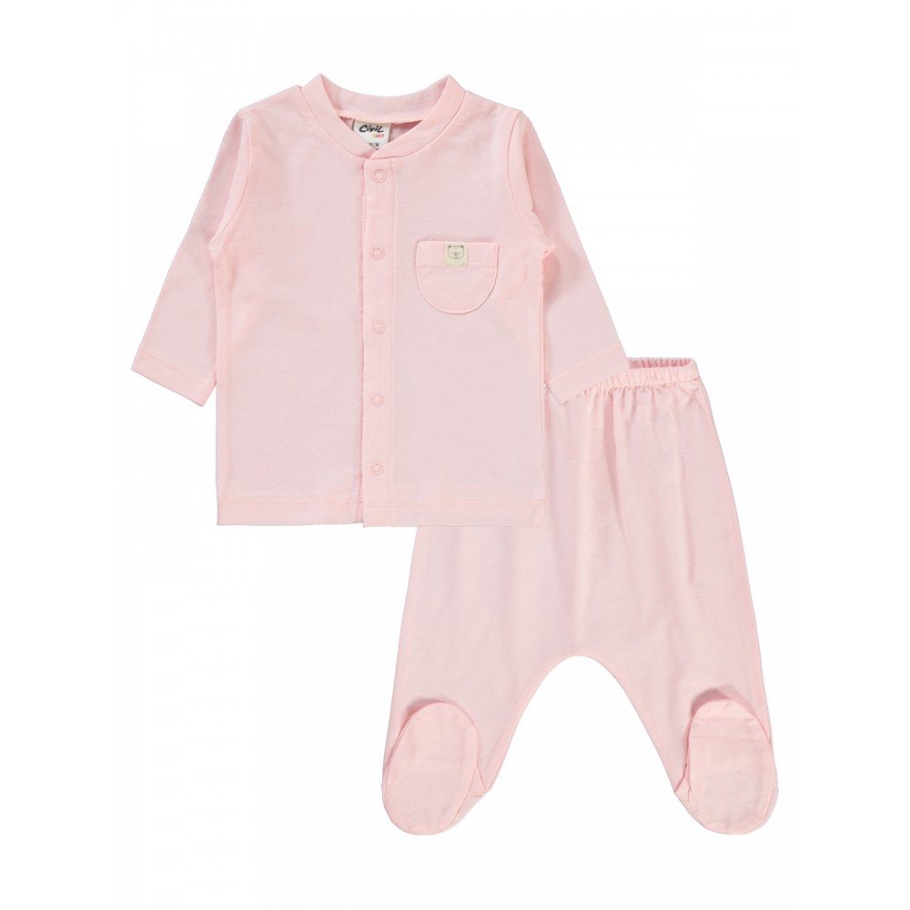 Powder Pink (Do not use) Baby-Pajama Set Powder Pink (Do not use) Baby-Pajama Set