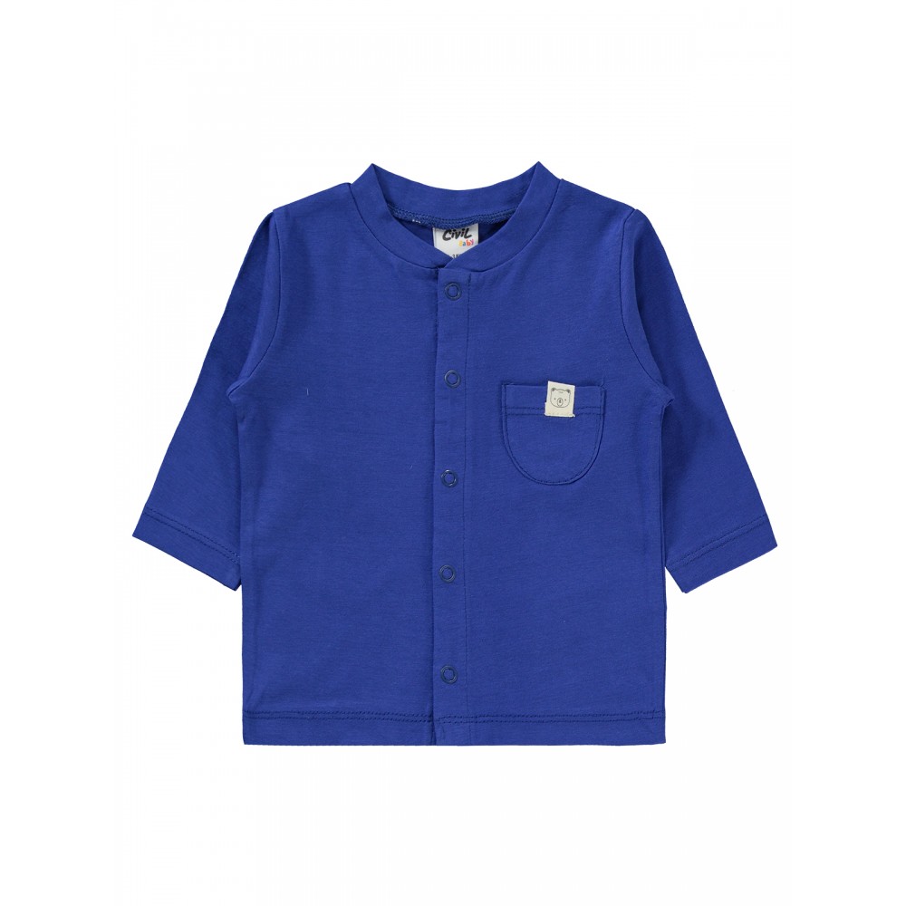 Saxe Blue Baby-Pajama Set Saxe Blue Baby-Pajama Set