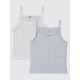 White-Lilac Girls-Undershirt White-Lilac Girls-Undershirt