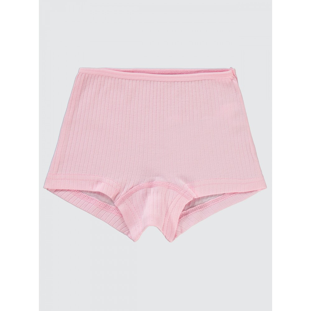Ecru- Pink Girls-Boxer Shorts Ecru- Pink Girls-Boxer Shorts