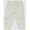 Ecru Baby-Track Pants