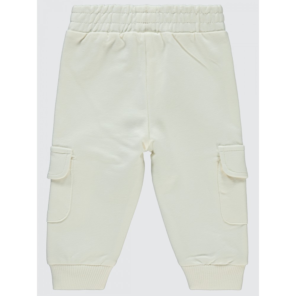 Ecru Baby-Track Pants Ecru Baby-Track Pants