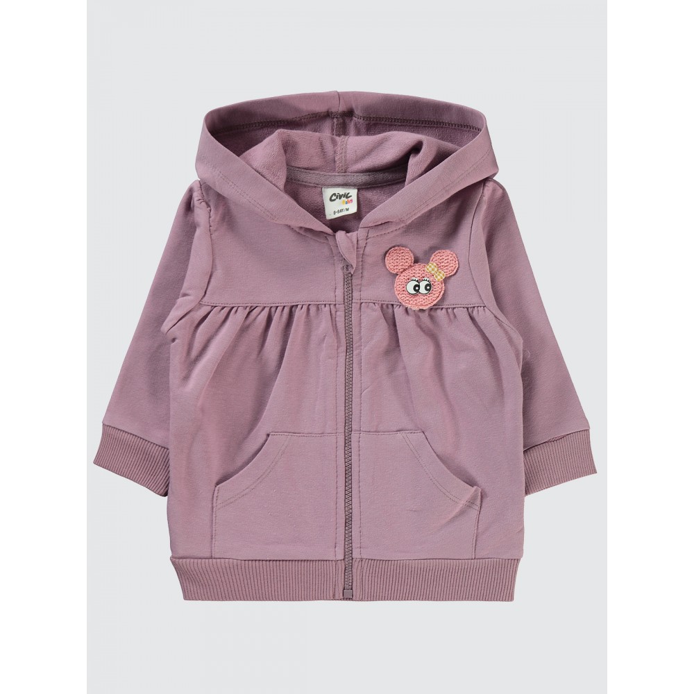 Lavendar Lilac- Lilac Baby-Cardigan Lavendar Lilac- Lilac Baby-Cardigan